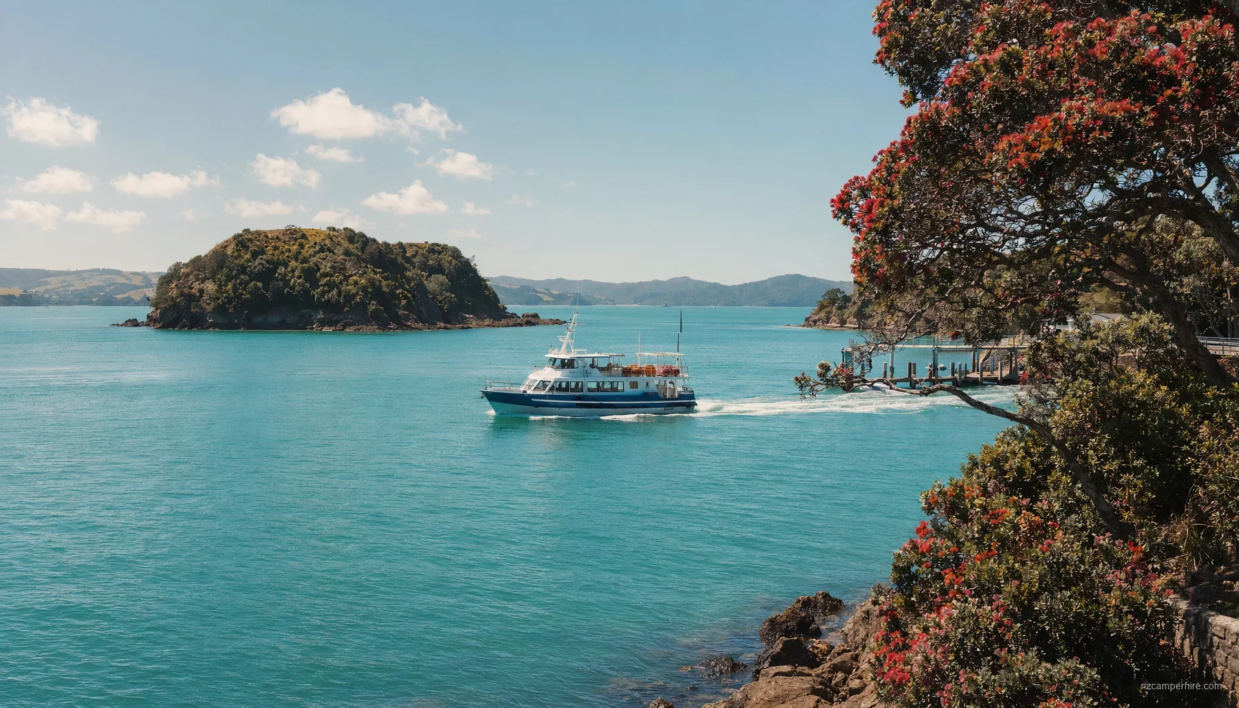 With Kids in Bay of Islands