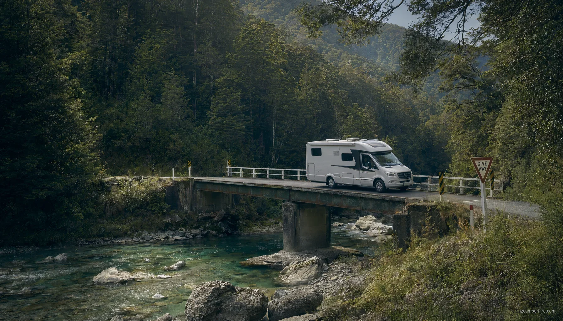 Compact motorhome for narrow NZ roads