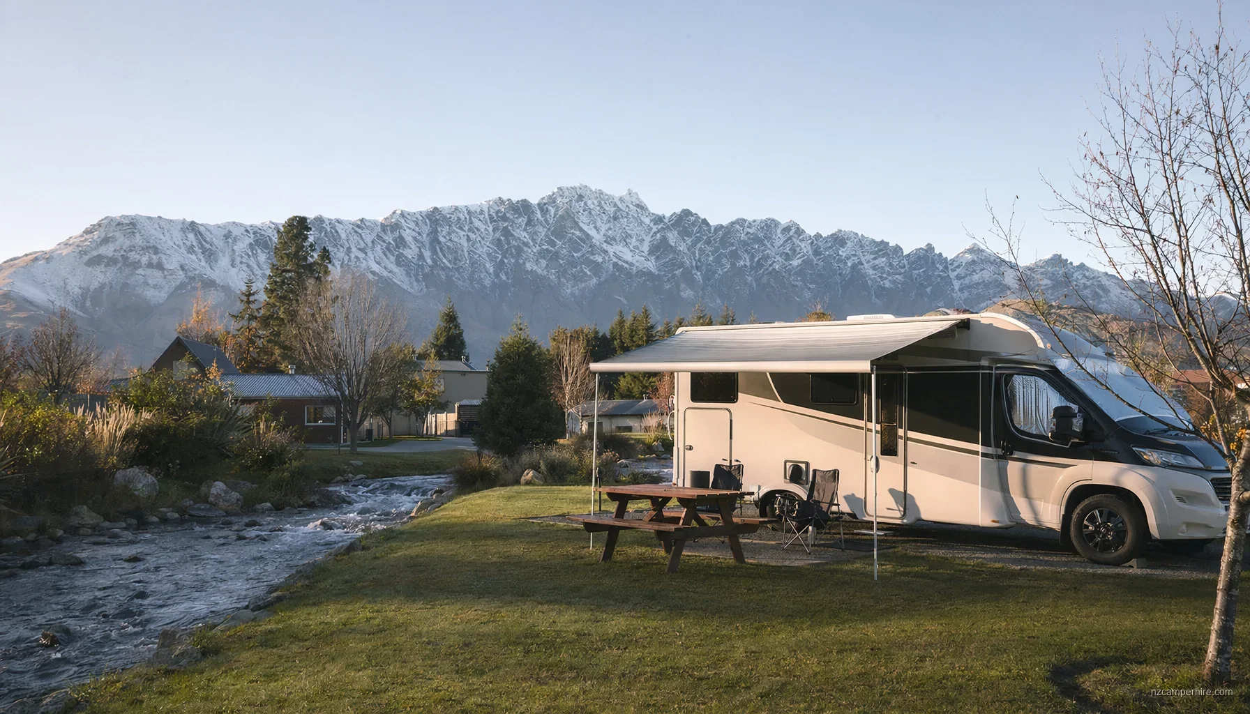Creeksyde Queenstown Holiday Park — motorhome stay guide — NZ holiday park