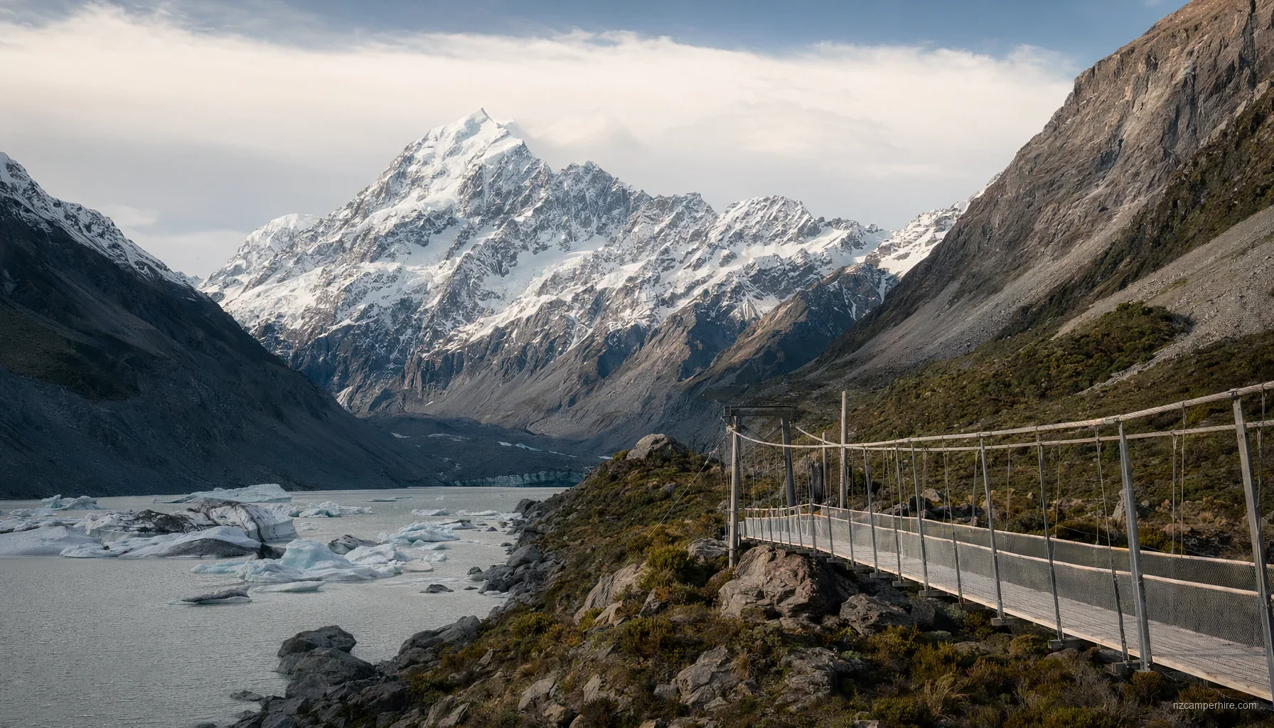Mount Cook / Aoraki — NZ campervan region