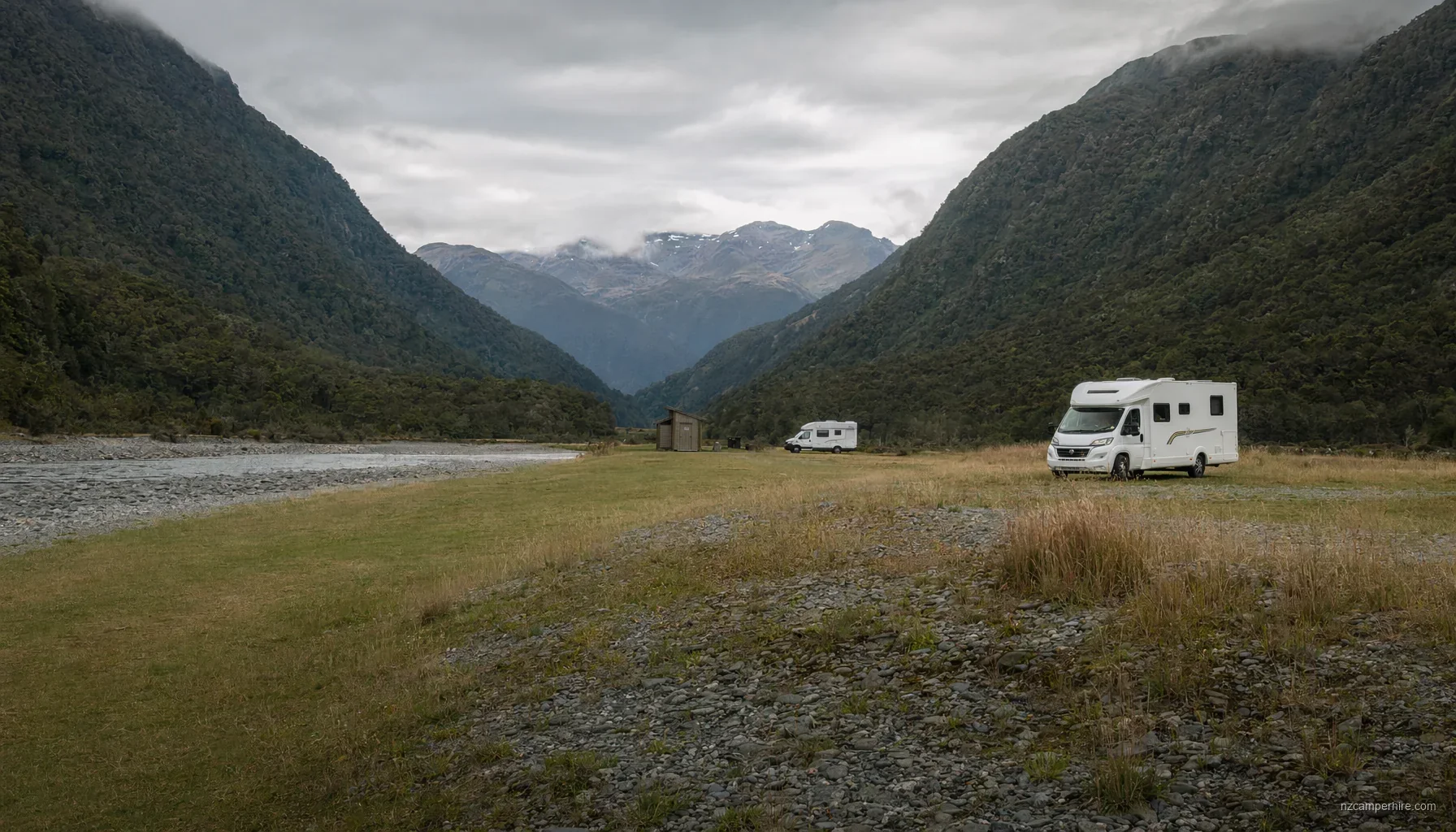 Haast Pass DOC sites DOC campsite — motorhome guide — DOC campsite