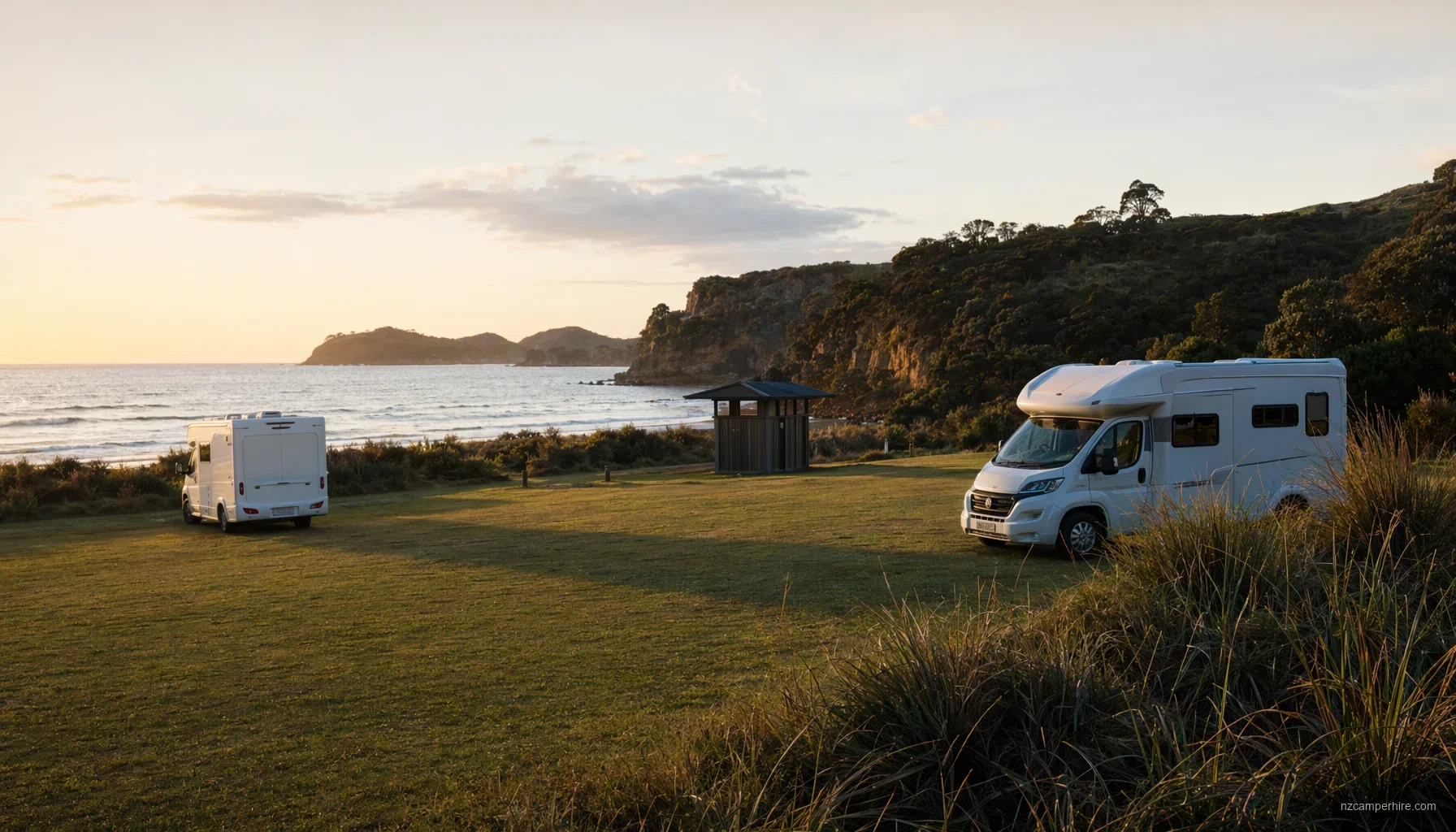Hot Water Beach area DOC DOC campsite — motorhome guide — DOC campsite