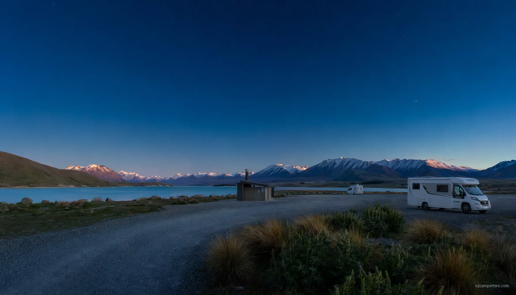 Lake Tekapo (DOC sites) DOC campsite — motorhome guide — DOC campsite