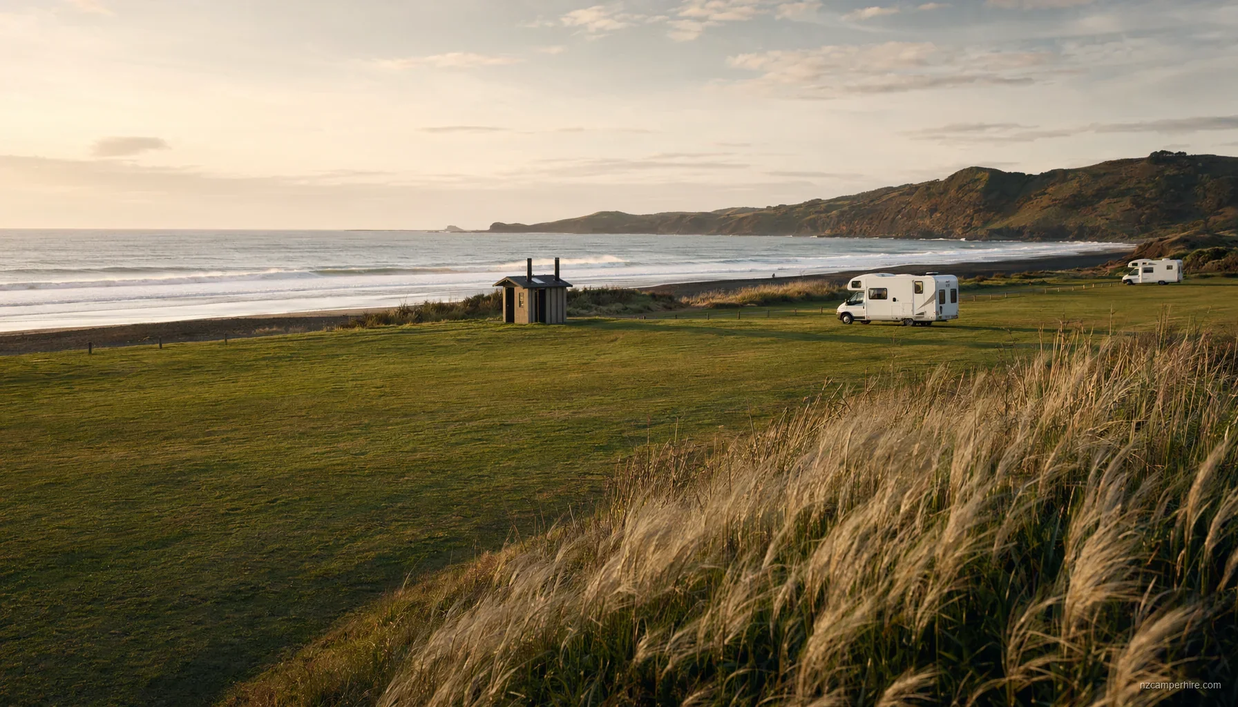 Ngarunui / Raglan-area DOC DOC campsite — motorhome guide — DOC campsite
