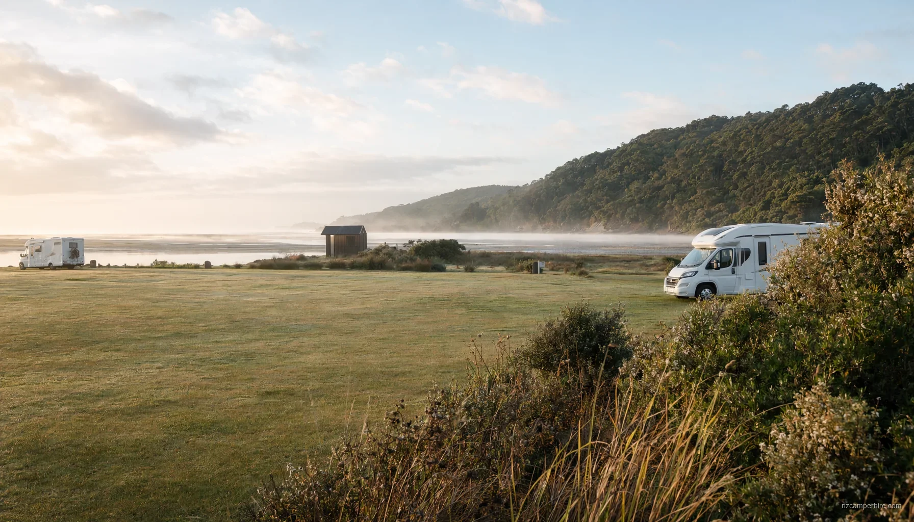 Opoutere (Coromandel) DOC campsite — motorhome guide — DOC campsite