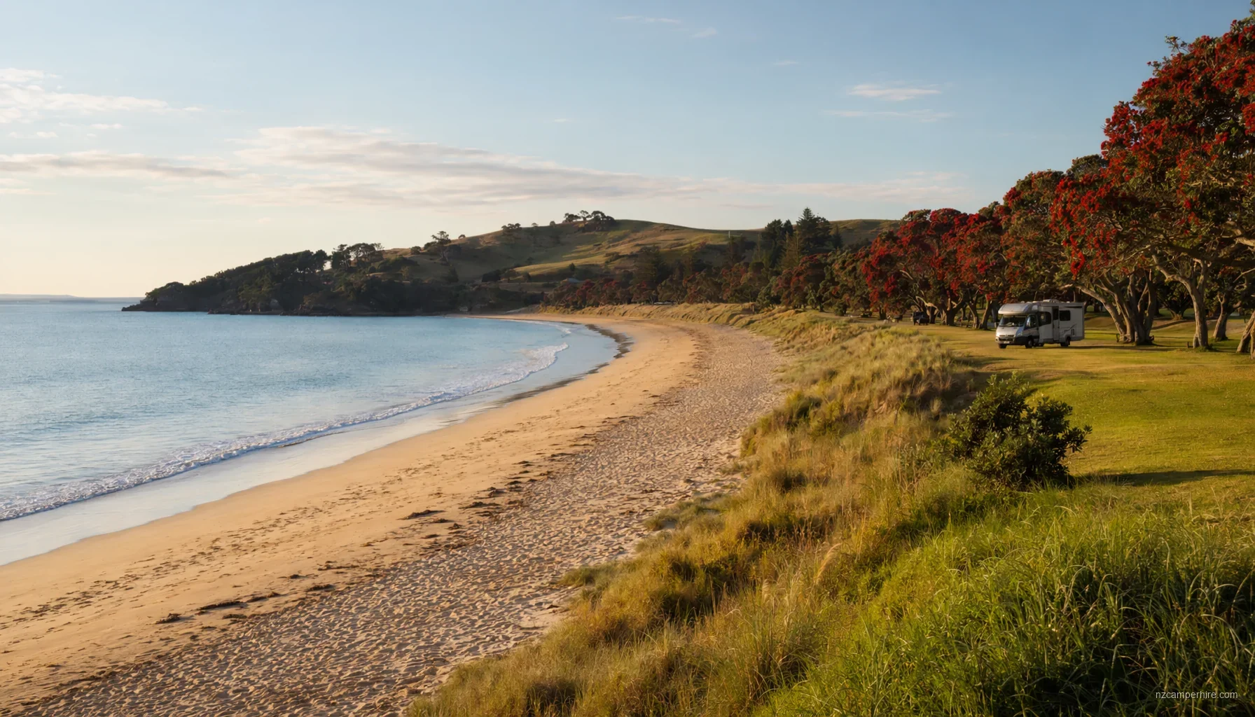 Waipu Cove (Northland) DOC campsite — motorhome guide — DOC campsite