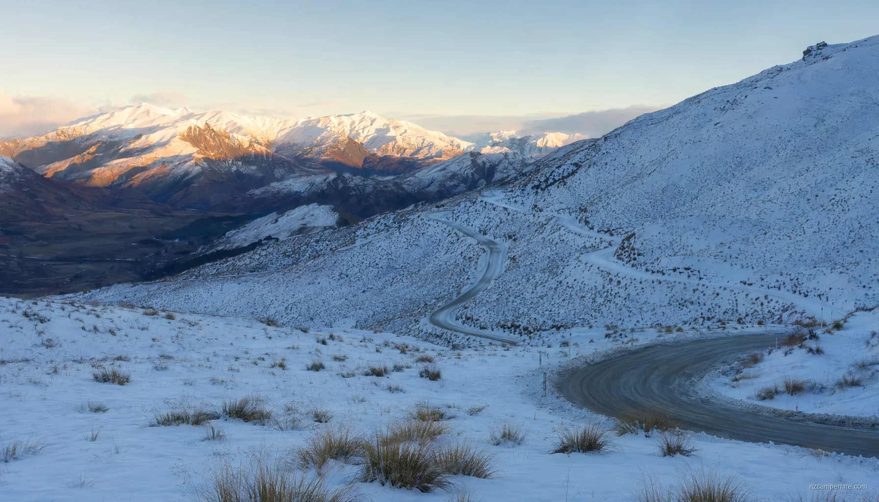 Skiing NZ by motorhome