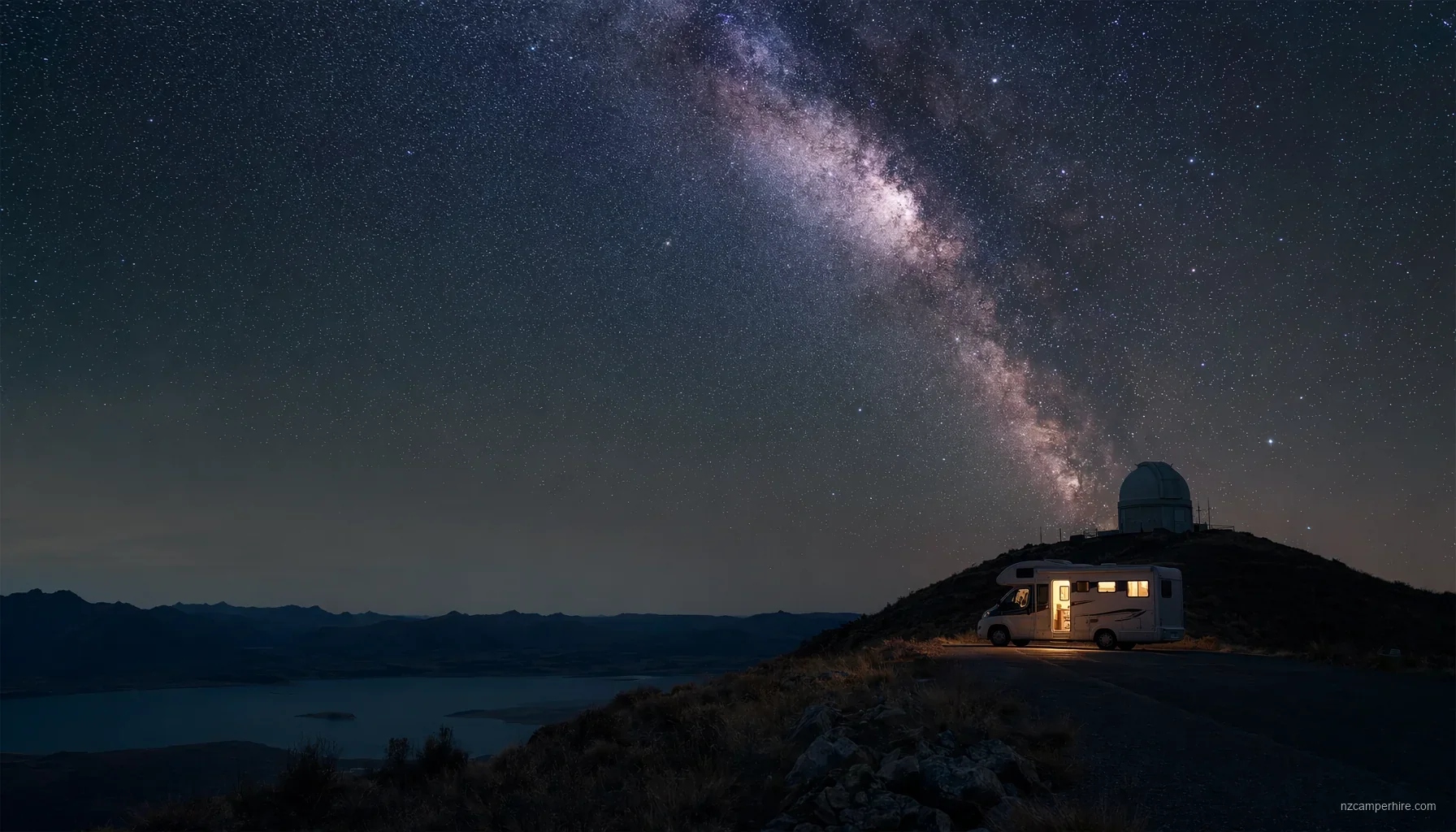 Best NZ stargazing spots from a motorhome