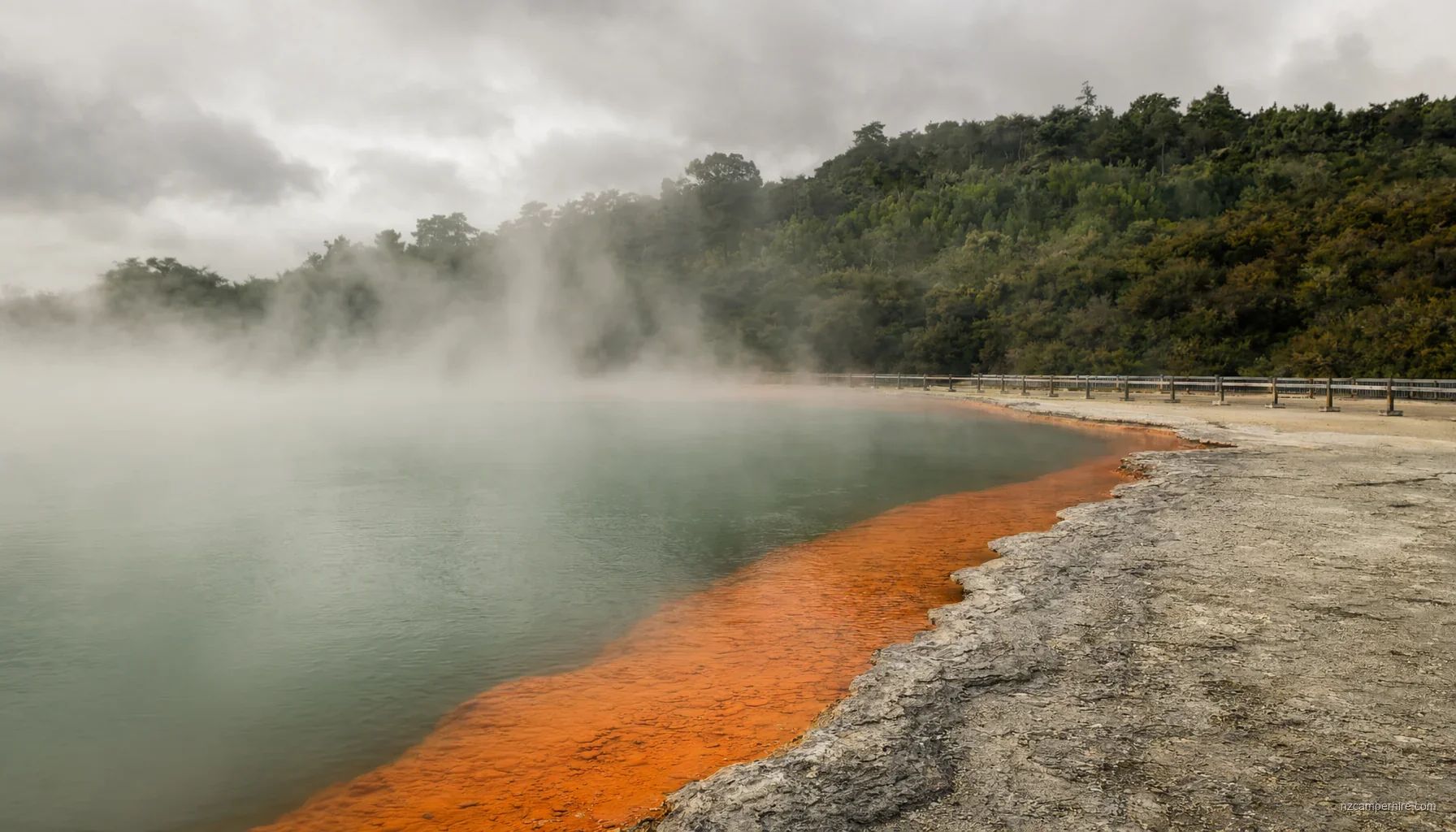 NZ thermal experiences by motorhome
