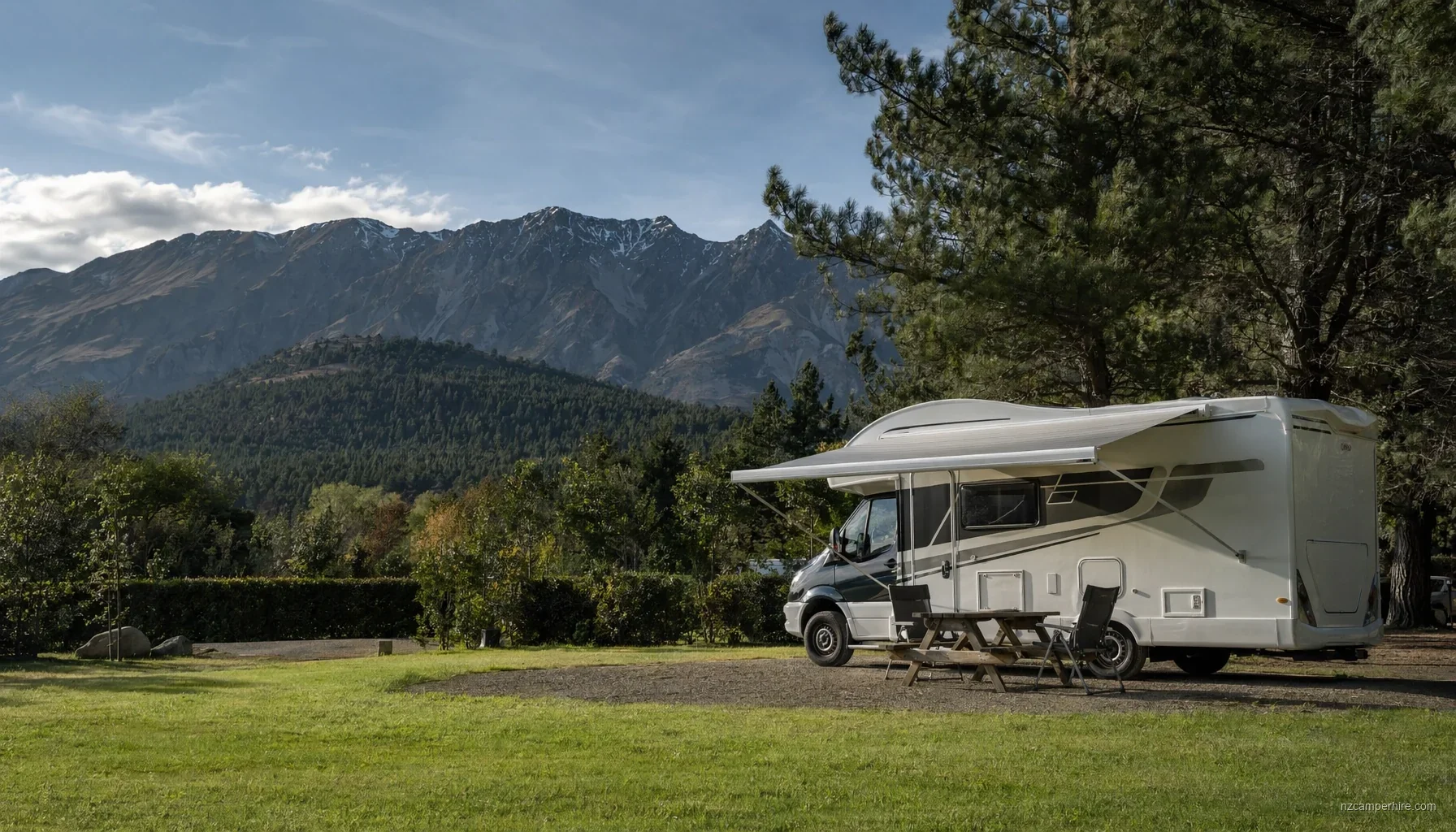 Hanmer Springs Top10 Holiday Park — motorhome stay guide — NZ holiday park
