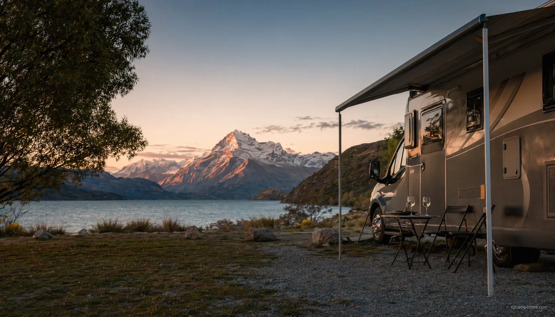Premium-style NZ road trip (holiday parks + activities)