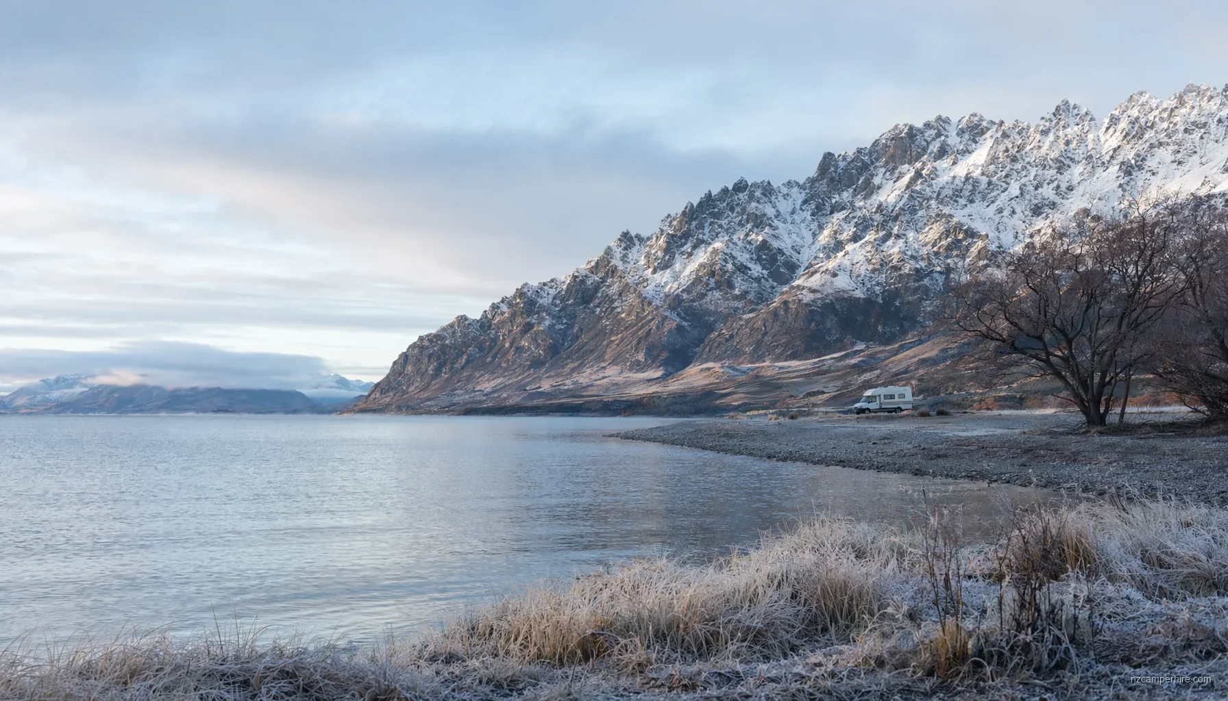 NZ motorhome travel in Queenstown during June