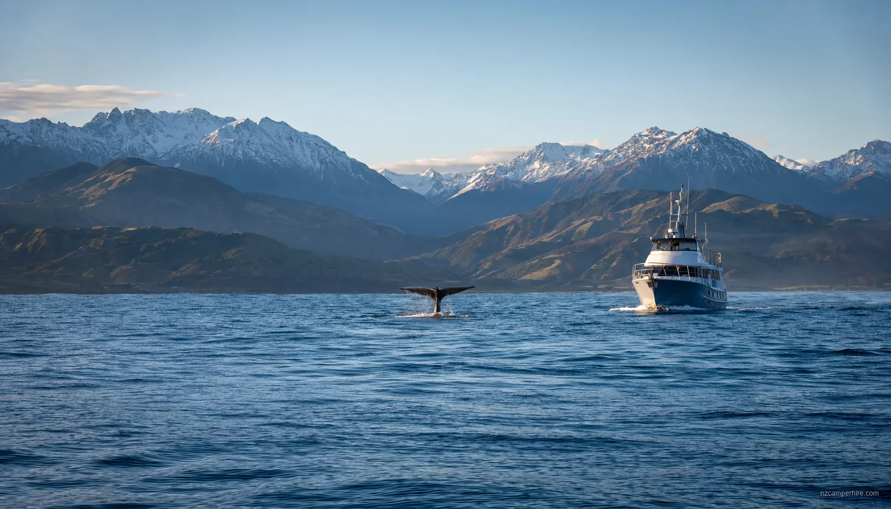 Whale Watching Day in Kaikoura