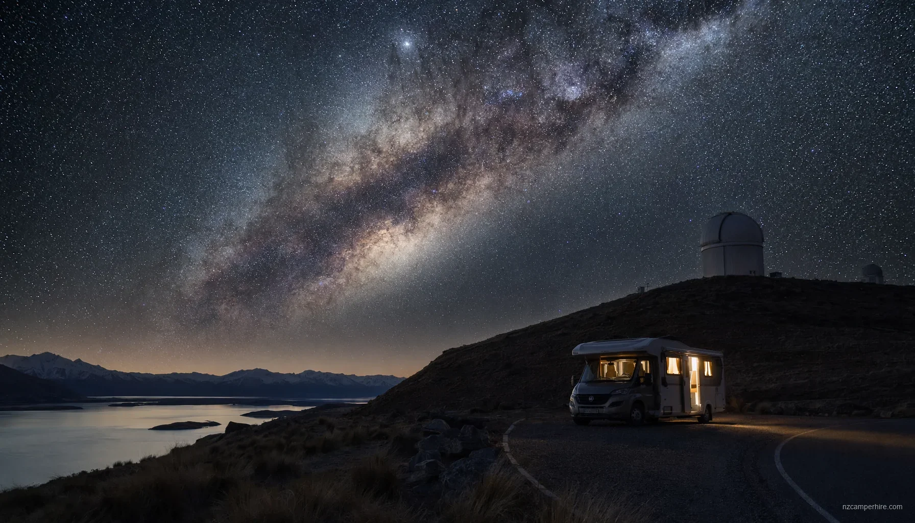 Stargazing Dark Sky in Lake Tekapo