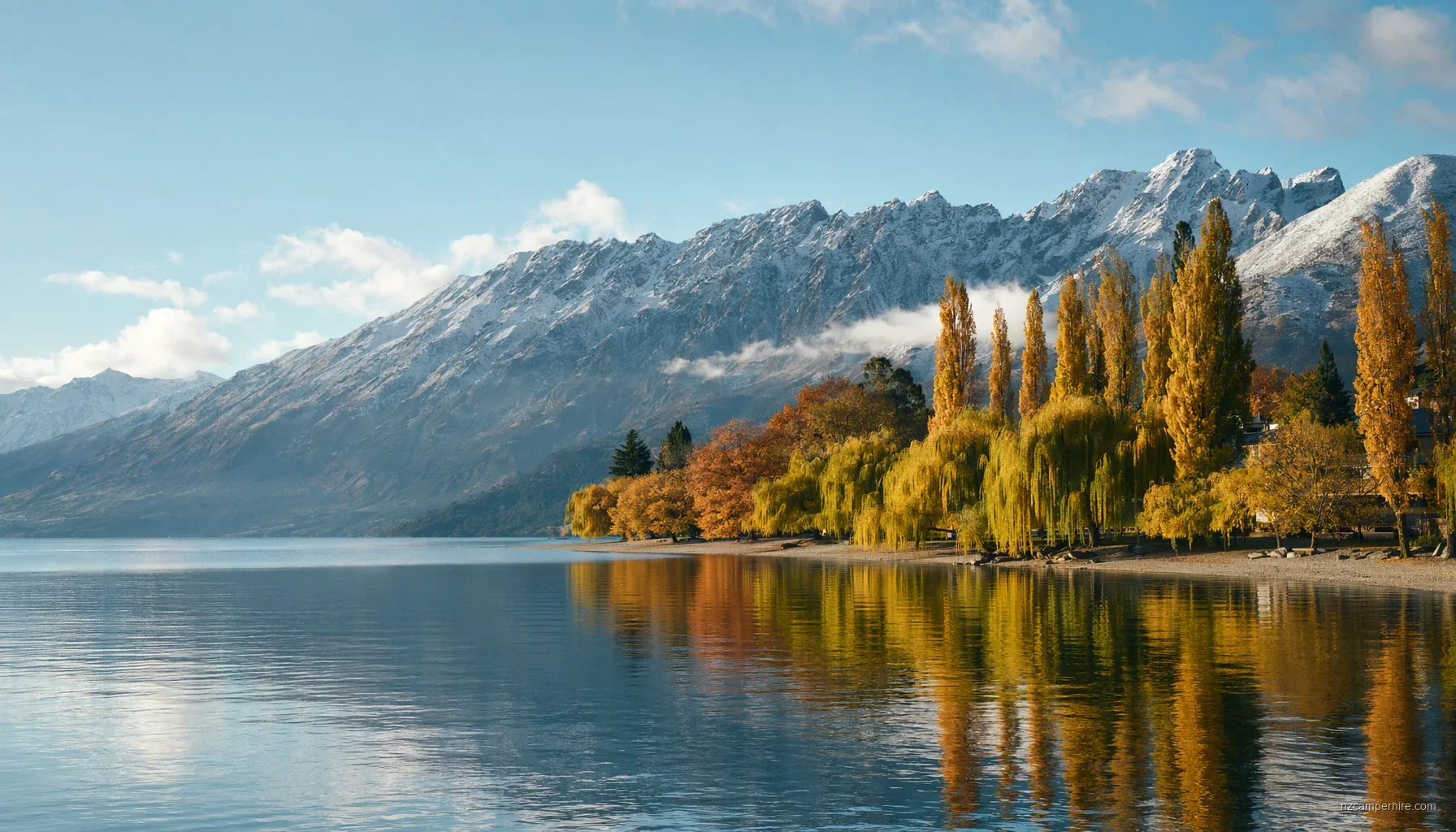 NZ motorhome travel in Queenstown during May