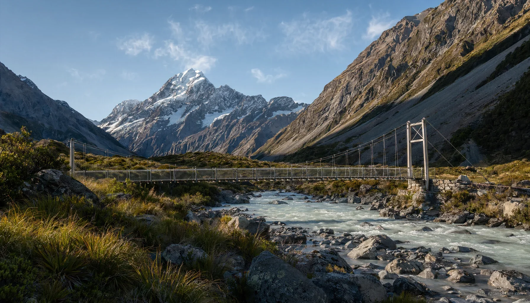 Hooker Valley Track in Mount Cook / Aoraki