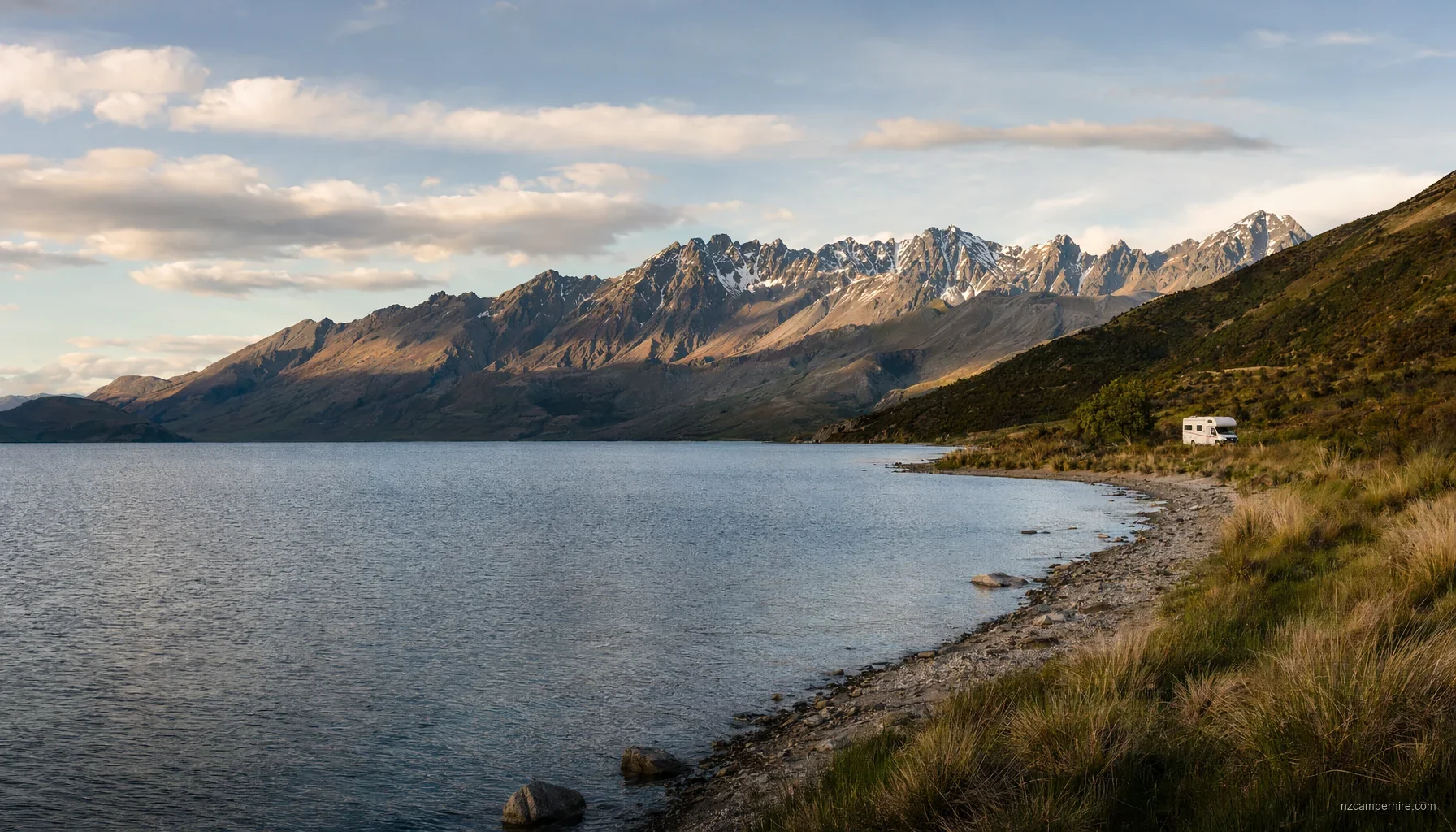 NZ motorhome travel in Queenstown during November