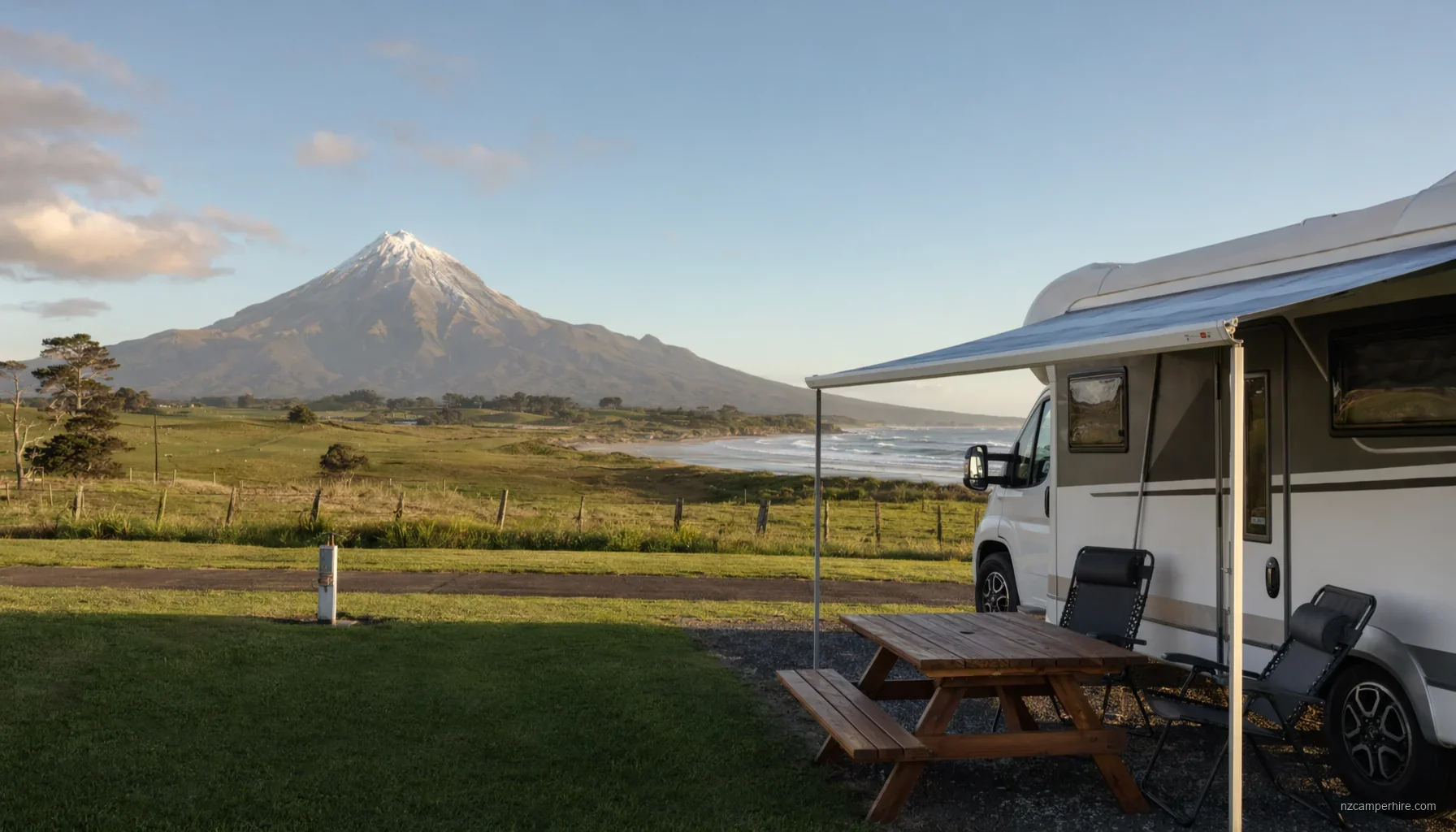 Oakura Beach Holiday Park — motorhome stay guide — NZ holiday park