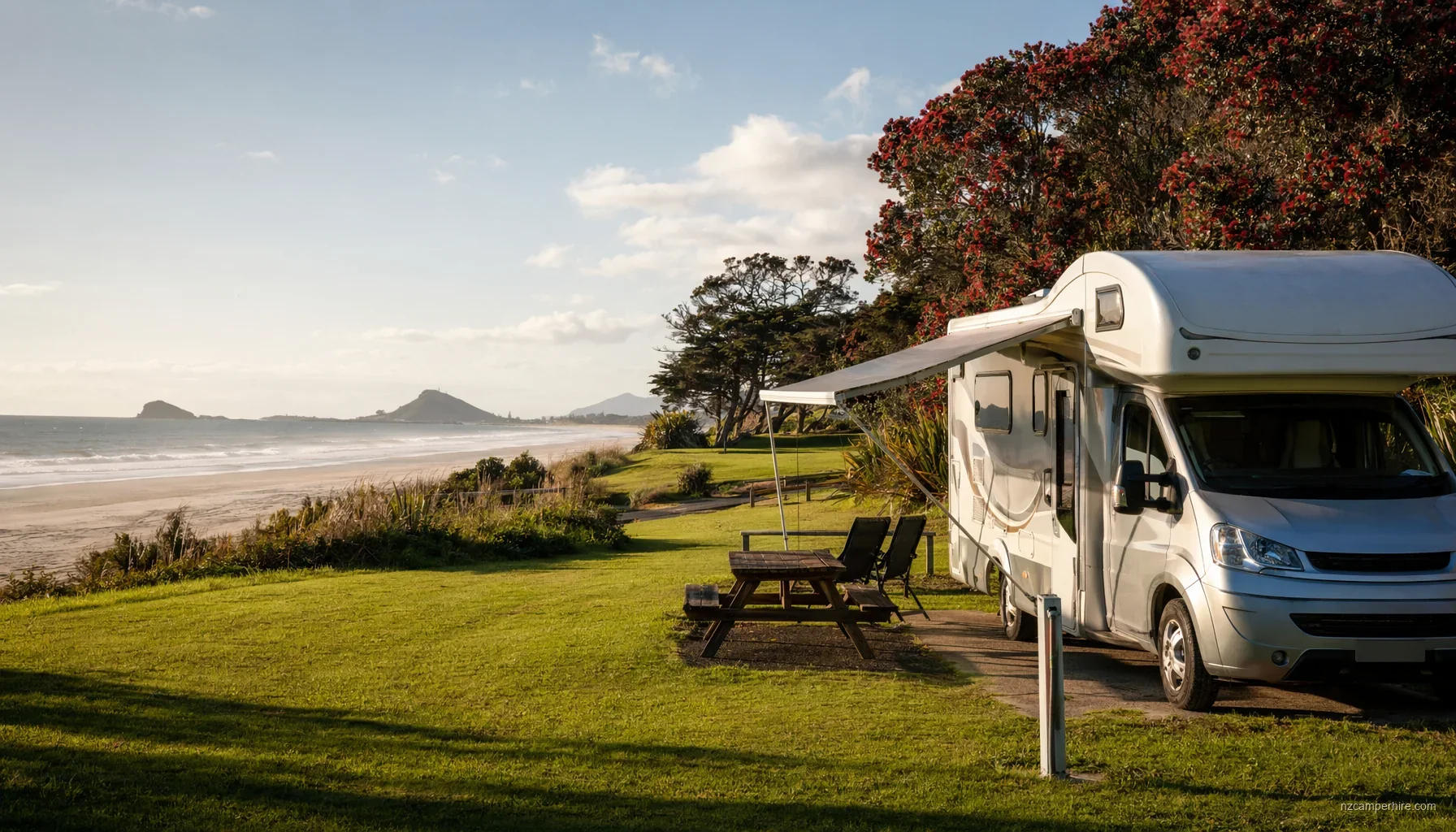 Ohope Beach holiday park — motorhome stay guide — NZ holiday park