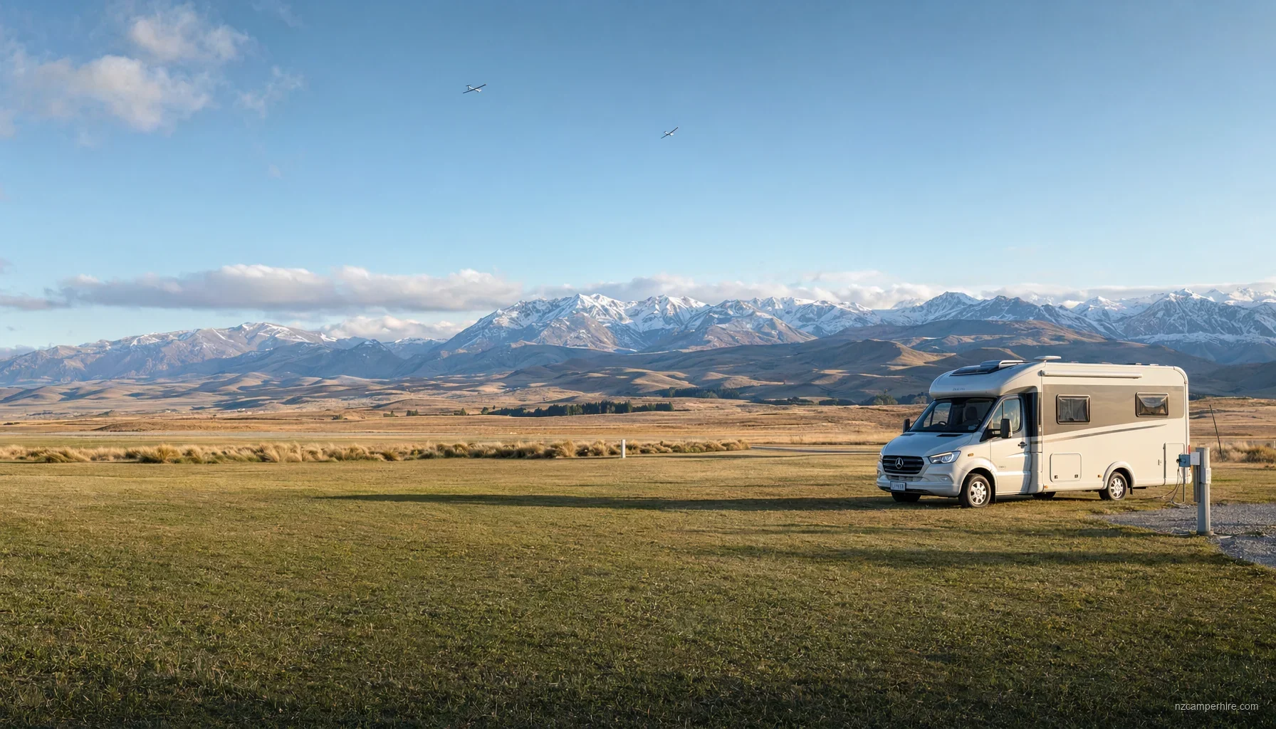 Omarama Top10 Holiday Park — motorhome stay guide — NZ holiday park