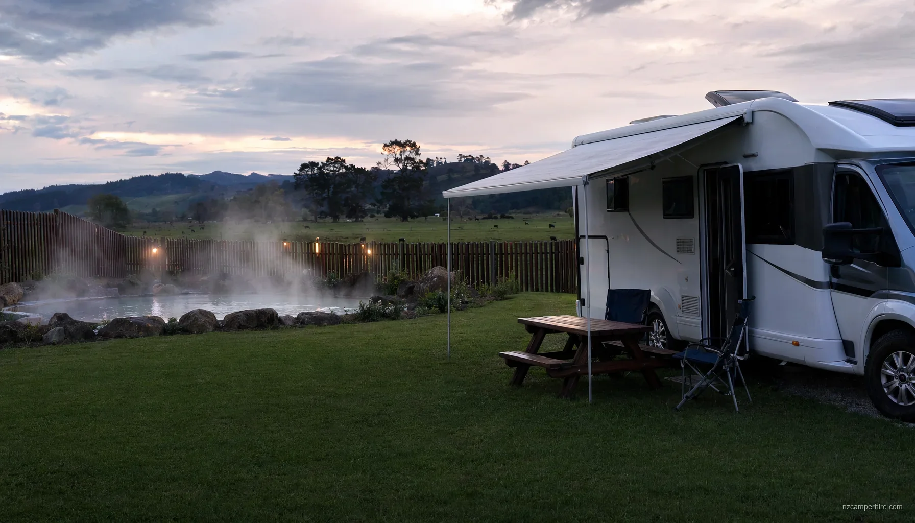Opal Hot Springs Holiday Park — motorhome stay guide — NZ holiday park