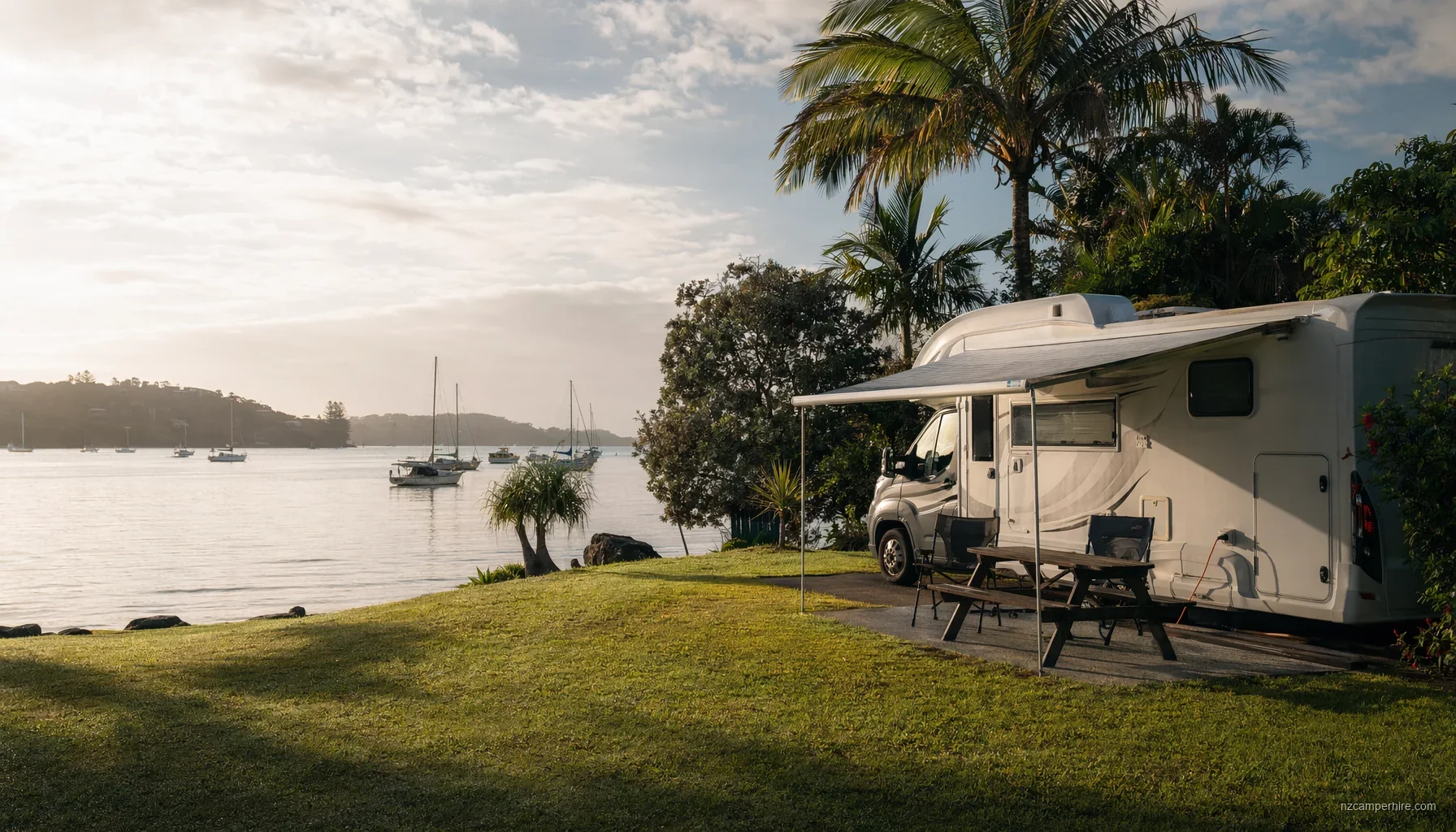 Paihia Holiday Park — motorhome stay guide — NZ holiday park