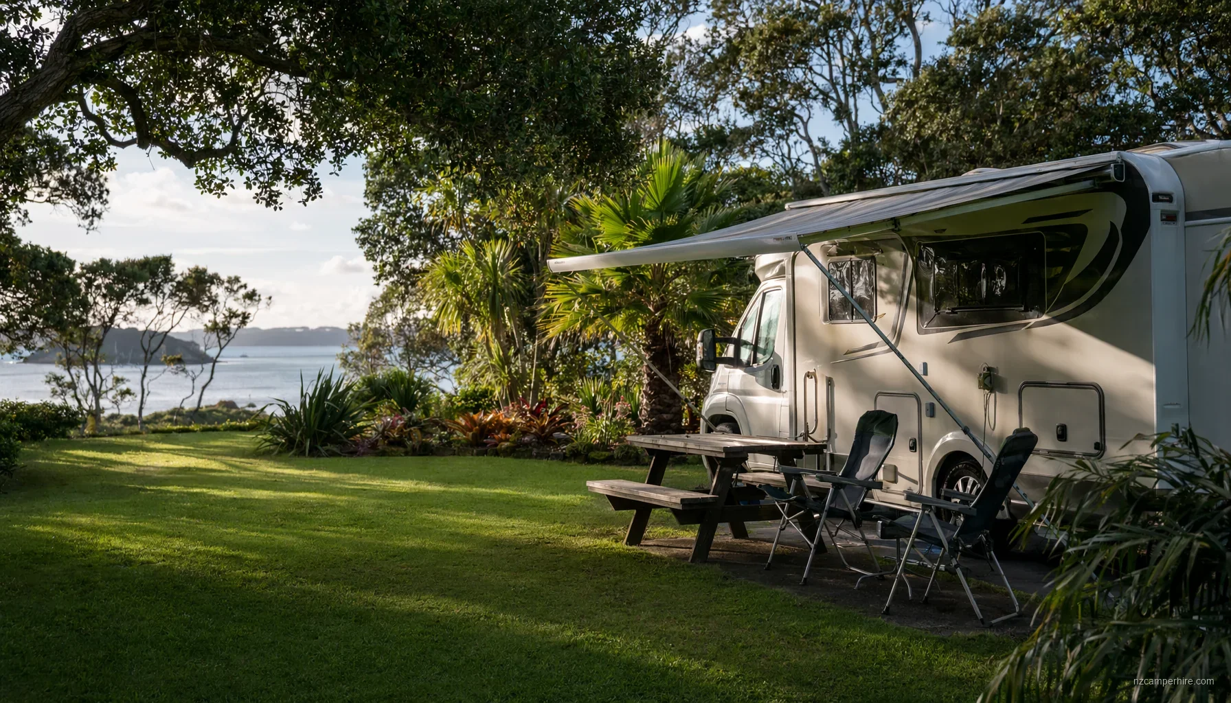 Russell Top10 Holiday Park — motorhome stay guide — NZ holiday park