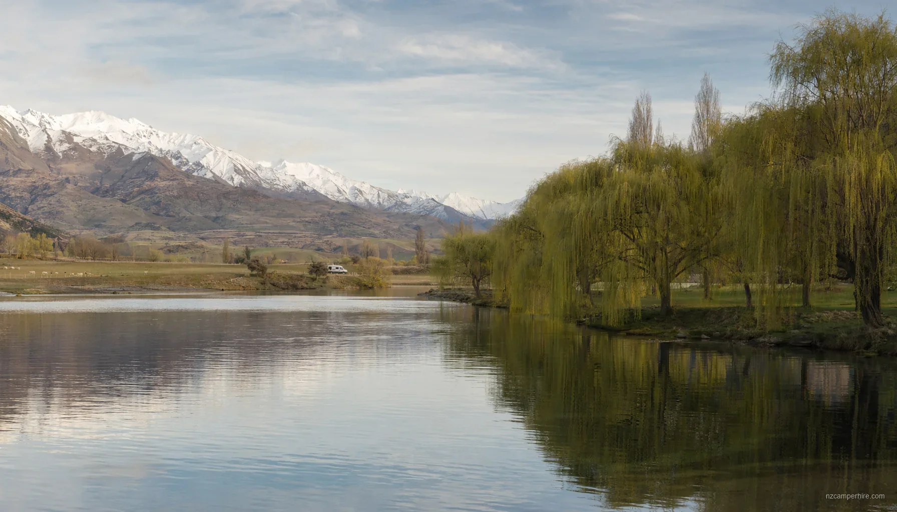 NZ motorhome travel in Wanaka during September