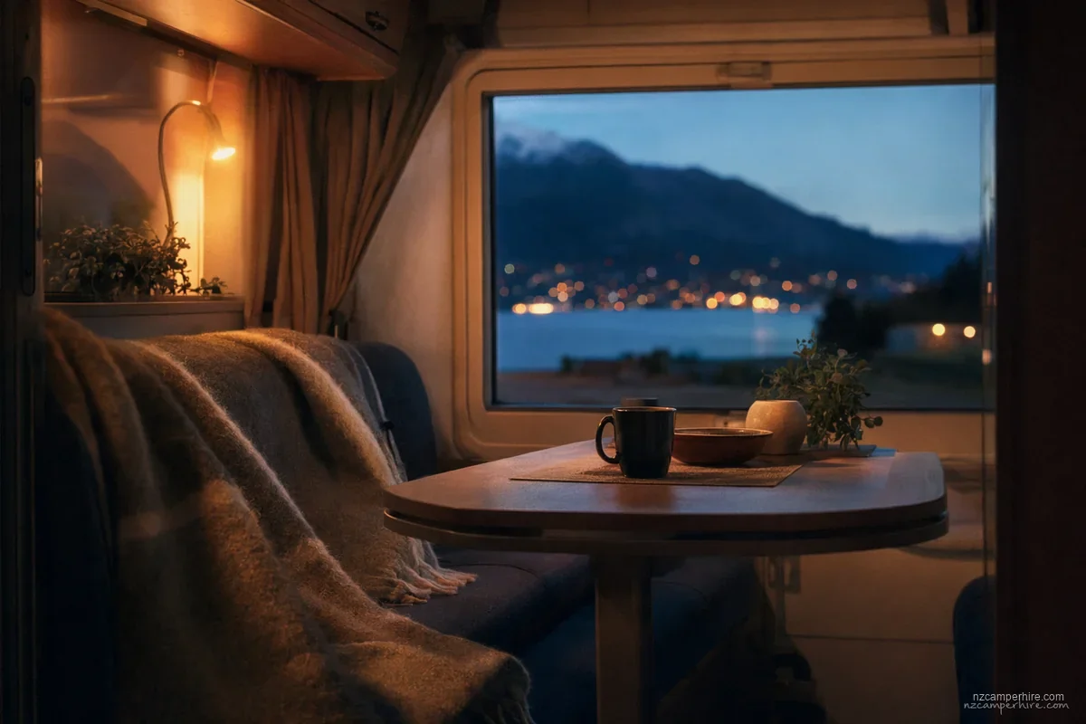 A quiet moment on the Christchurch to Milford Sound — motorhome drive guide route
