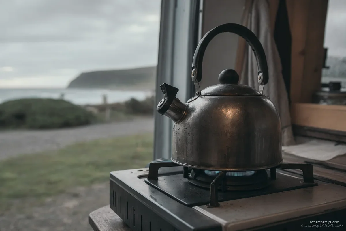A quiet moment on the Dunedin to Invercargill — motorhome drive guide route