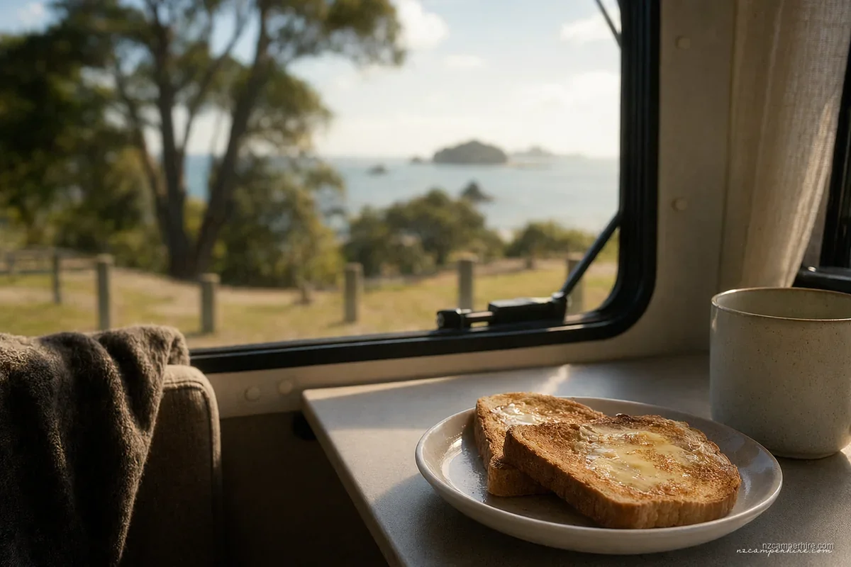 A quiet moment on 12-day full NZ road trip